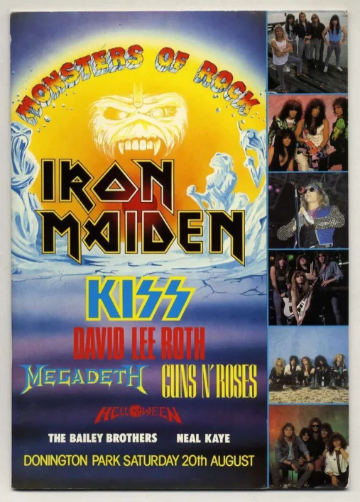 Iron Maiden - Seventh Son of a Seventh Son - Monsters of Rock